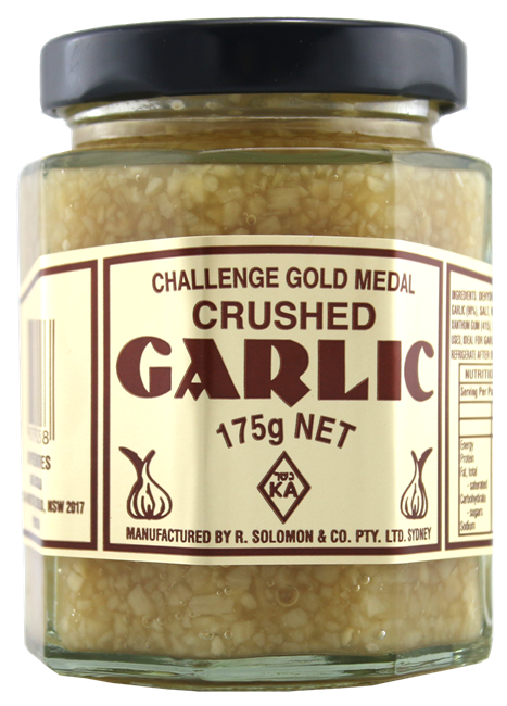 Picture of CHALLENGE GOLD MEDAL CRUSHED GARLIC 175g