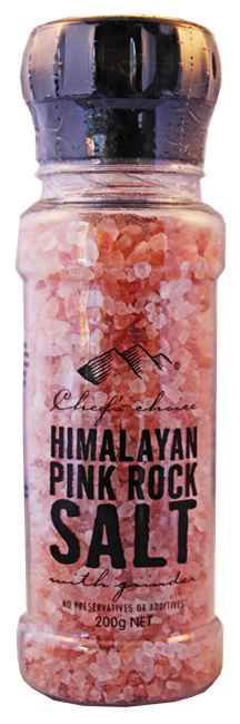 Picture of CHEF'S CHOICE PINK ROCK SALT GRINDER 200g