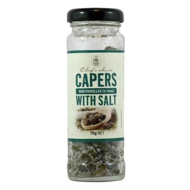 Picture of CHEF'S CHOICE CAPERS WITH SALT 75g