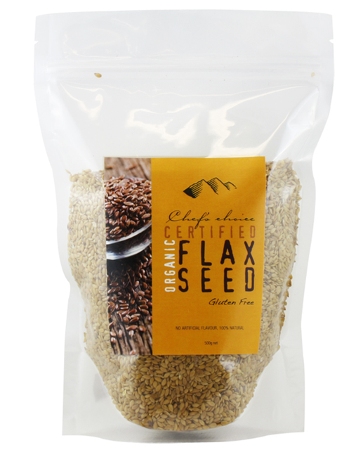 Picture of CHEF'S CHOICE ORGANIC FLAX SEED 500g
