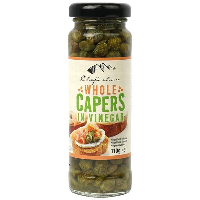 Picture of CHEF'S CHOICE CAPERS IN VINEGAR 110g