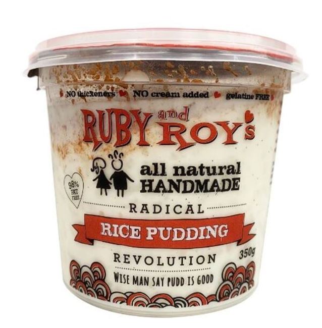 Picture of RUBY & ROY'S RICE PUDDING 350g