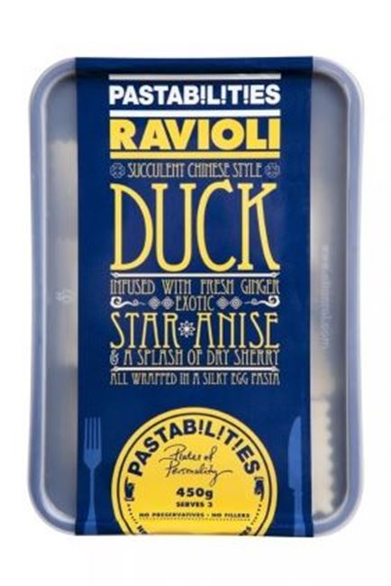 Picture of PASTABILITIES RAVIOLI DUCK WITH GINGER & STAR ANISE 450g