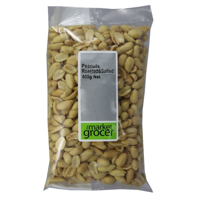 Picture of THE MARKET GROCER SALTED PEANUTS 500g