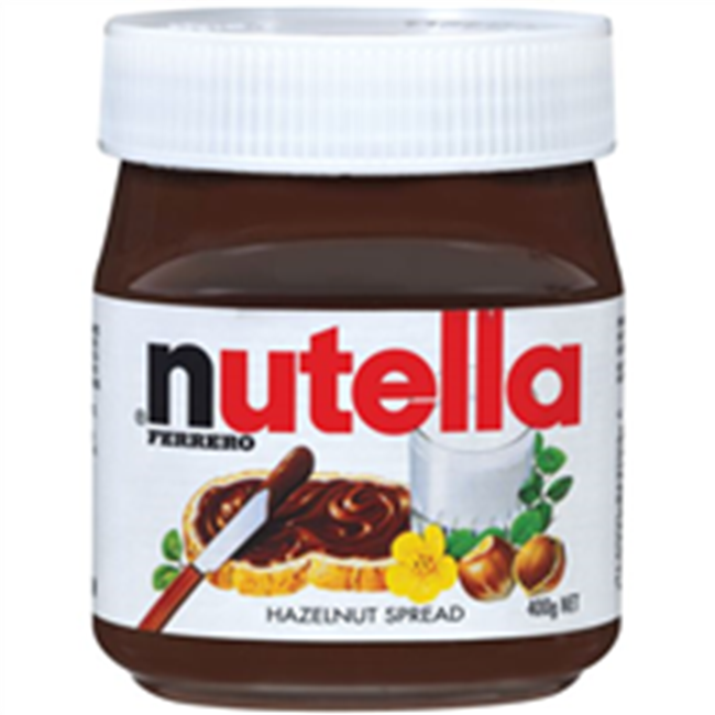 Picture of NUTELLA HAZELNUT SPREAD 400g