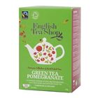 Picture of ENGLISH TEA SHOP ORGANIC GREEN TEA & POMEGRANATE (20 pk) 