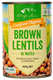 Picture of CHEF'S CHOICE ORGANIC BROWN LENTILS 400g