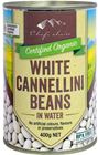 Picture of CHEF'S CHOICE ORGANIC WHITE CANNELLINI BEANS 400g