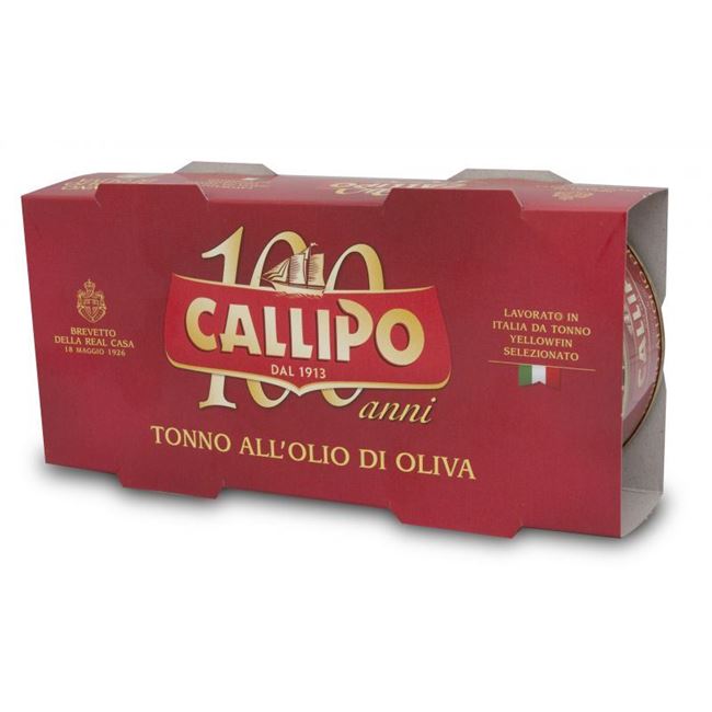 Picture of CALLIPO TUNA IN OLIVE OIL 160g 2 PACK