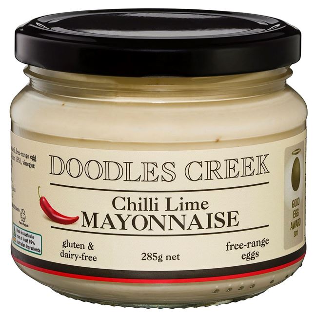 Picture of DOODLES CREEK CHILLI LIME MAYONNAISE 285g