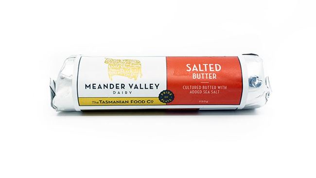 Picture of MEANDER VALLEY SALTED BUTTER 250g