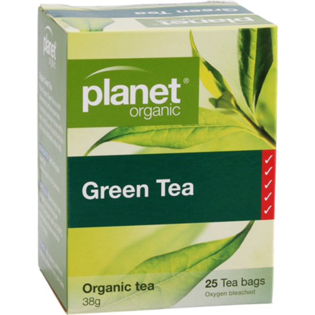 Picture of PLANET ORGANIC GREEN TEA 38g