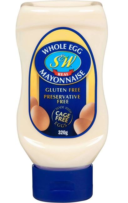 Picture of S&W WHOLE EGG MAYONNAISE SQUEEZE 320g