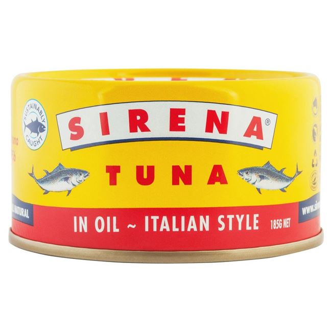 Picture of SIRENA TUNA IN OIL ITALIAN STYLE 185g