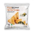Picture of FILOSOPHY FILO MINI TRIANGLES WITH FETA CHEESE, SPINACH & EXTRA VIRGIN OLIVE OIL 500g