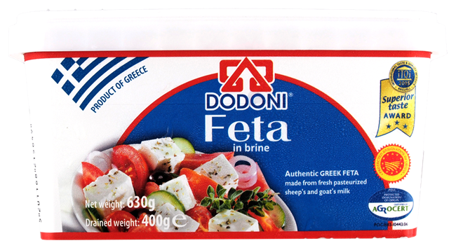 Picture of DODONI FETA CHEESE IN BRINE 400g 