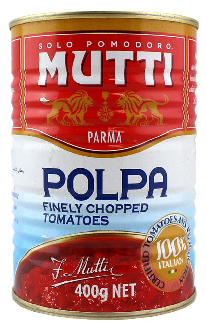 Picture of MUTTI POLPA FINELY CHOPPED TOMATOES 400g