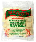 Picture of MARIO'S RICOTTA CHEESE & SPINACH RAVIOLI 500g