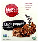 Picture of MARY'S GONE CRACKERS  BLACK PEPPER 184g