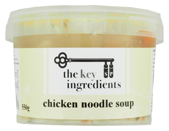 Picture of THE KEY INGREDIENTS CHICKEN VEGETABLE SOUP 500g