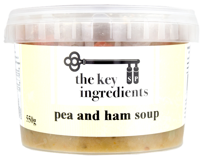 Picture of THE KEY INGREDIENTS PEA & HAM SOUP 500g