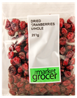 Picture of THE MARKET GROCER PREMIUM WHOLE DRIED CRANBERRIES 250g