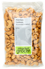 Picture of THE MARKET GROCER PREMIUM CASHEWS ROASTED & UNSALTED 400g
