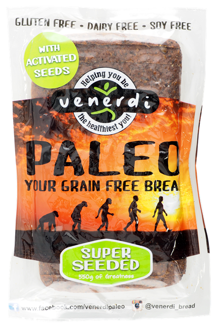 Picture of VENERDI PALEO BREAD SUPER SEEDED 550g