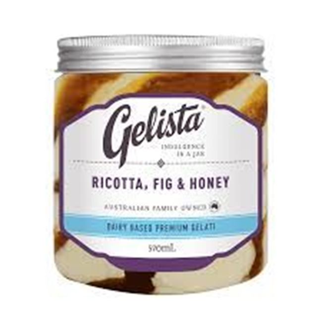 Picture of Gelista Ricotta, Fig & Honey Gelati 570ml