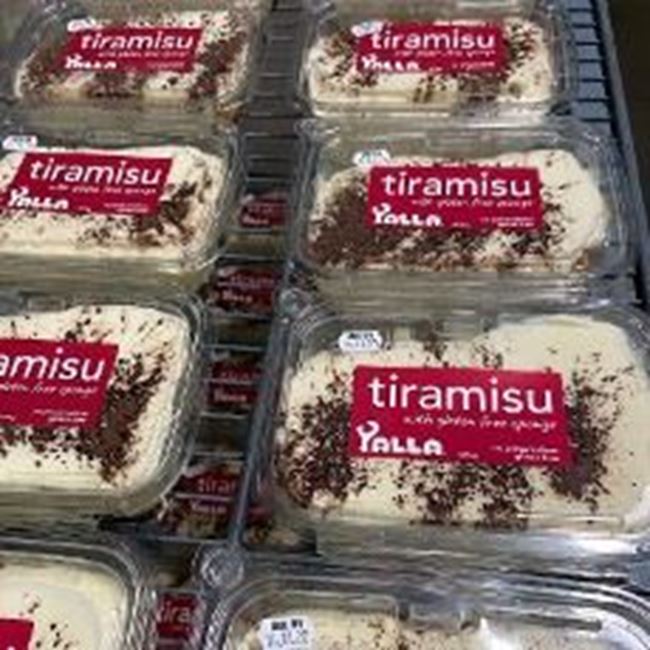 Picture of YALLA TIRAMISU GLUTEN FREE SPONGE 250g