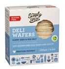 Picture of SIMPLY WIZE DELI WAFERS POPPY SEED & SEA SALT 150g