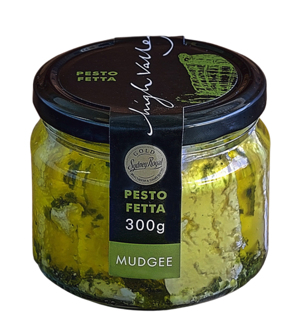 Picture of HIGH VALLEY PESTO MARINATED FETTA 300g