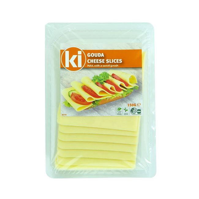 Picture of KI GOUDA CHEESE SLICES 150g