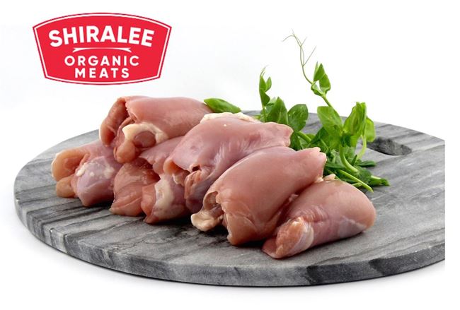 Picture of SHIRALEE ORGANIC CHICKEN THIGH FILLETS
