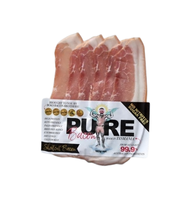 Picture of BOKS BACON PURE SHORTCUT BACON 180g