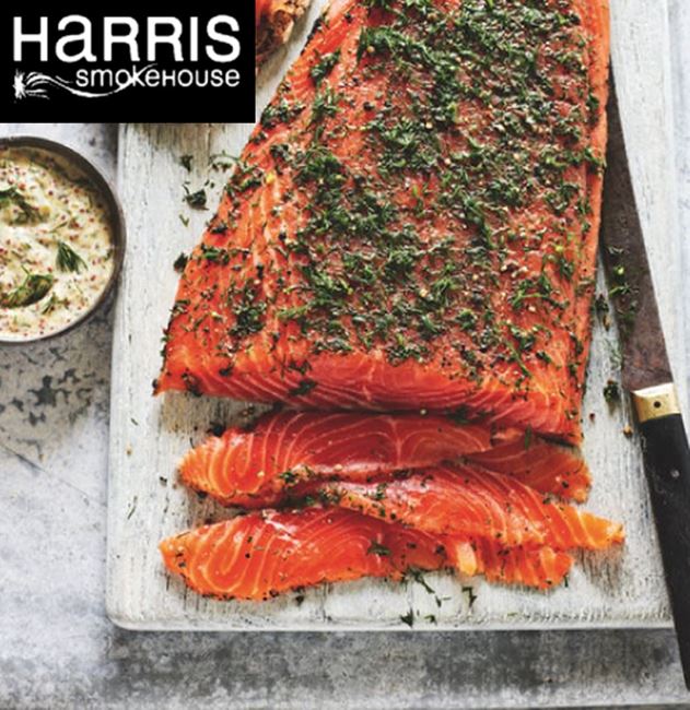Picture of HARRIS SMOKEHOUSE THE CURED TAS SALMON GRAVLAX 100g