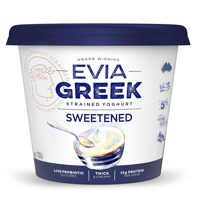 Picture of Evia Greek Classic Creamy Sweetened Yoghurt 170g