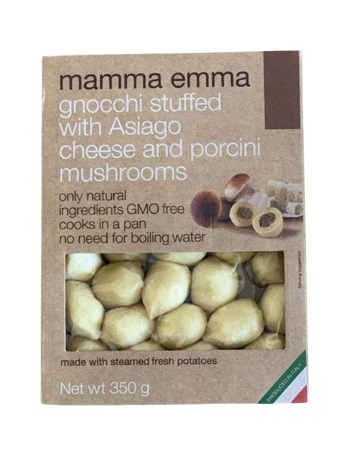 Picture of MAMMA EMMA GNOCCHI STUFFED WITH ASIAGO CHEESE & PORCINI MUSHROOMS 350g