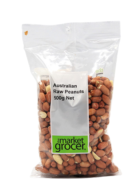 Picture of THE MARKET GROCER RAW PEANUTS 500g