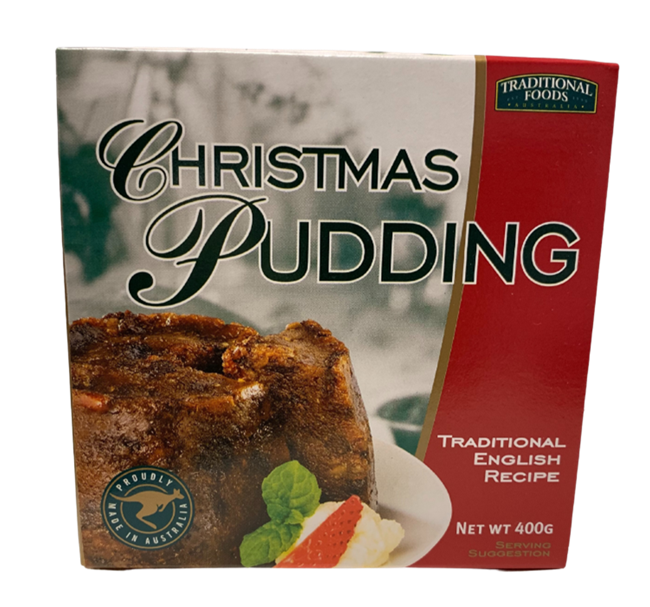 Picture of TRADITIONAL FOODS CHRISTMAS PUDDING 400g