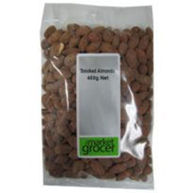 Picture of The Market Grocer Smoked Almonds 400g