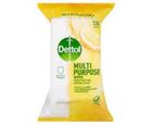 Picture of Dettol Multi Purpose Wipes Lemon (120pk)